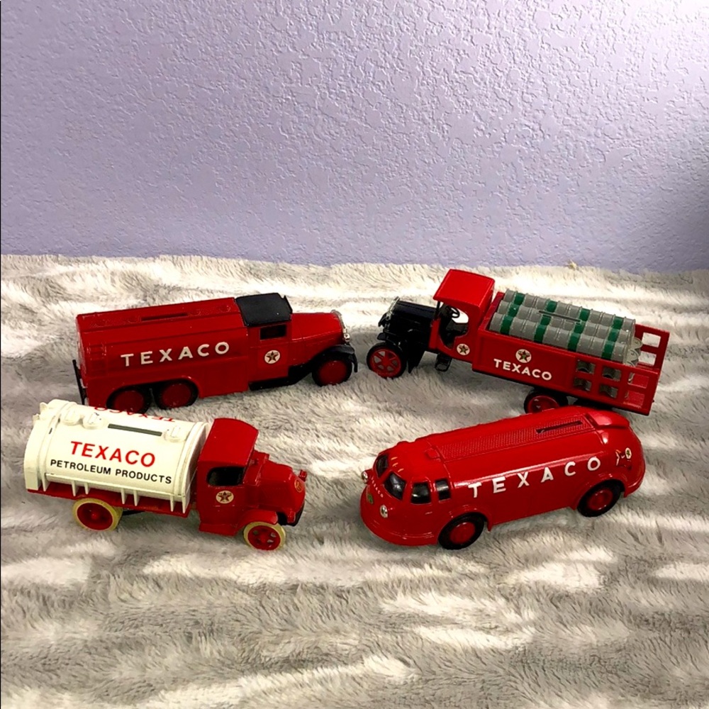 ERTL Texaco Metal diecast truck banks